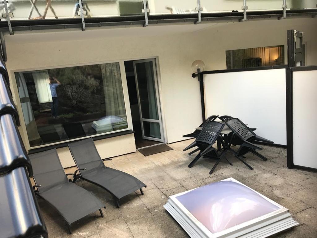 Ferienapartment: An Der Kunstakademie Heimbach Exteriör bild